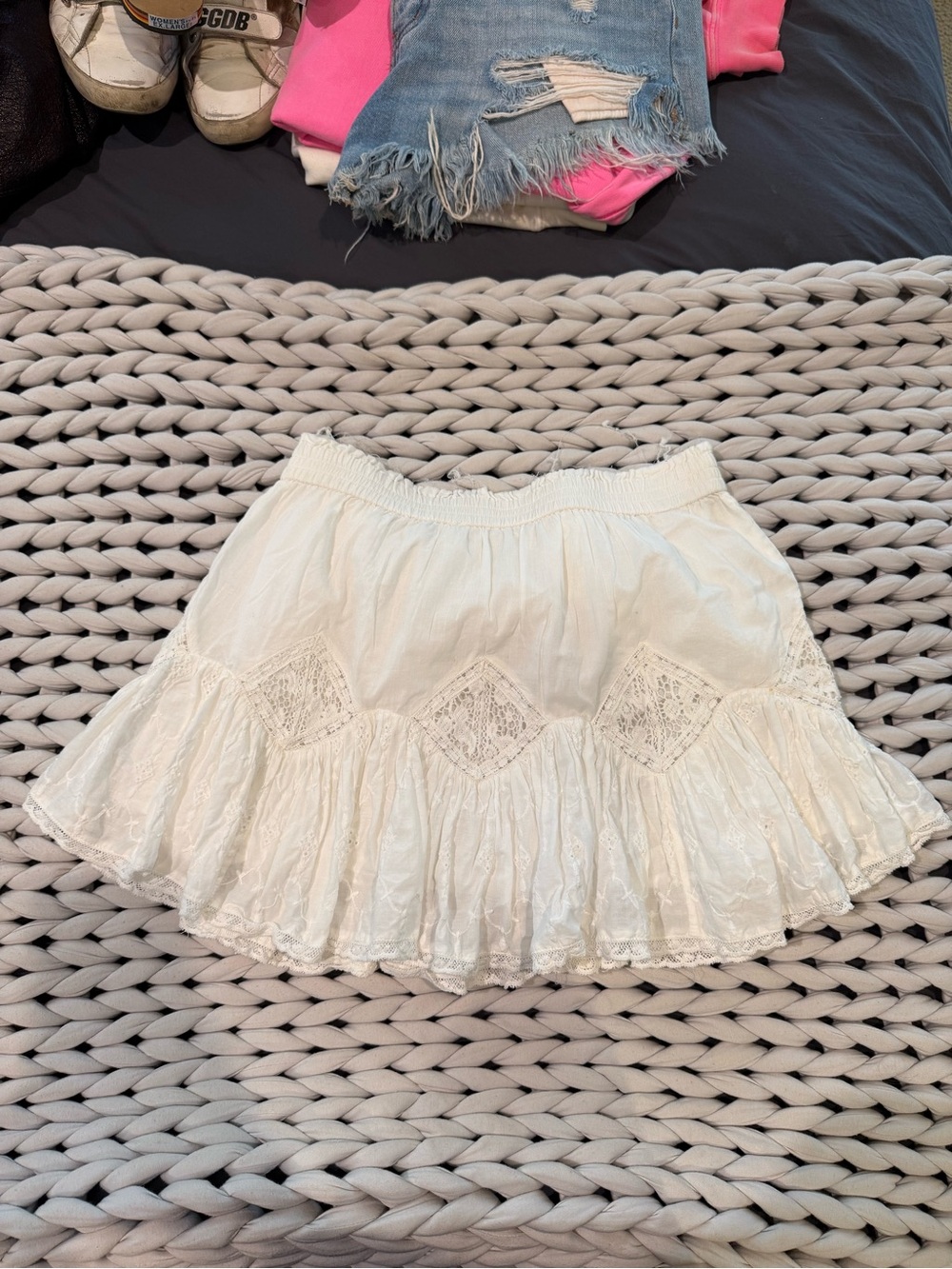 Loveshackfancy Adia mini ruffle skirt - Picture 3 of 5